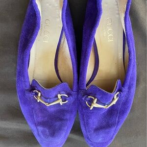 Gucci Suede Loafers